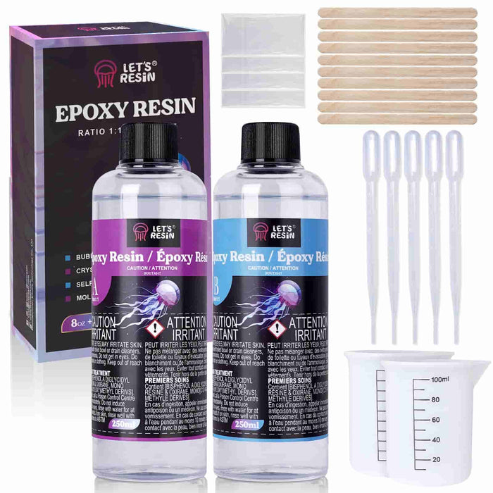 16oz Clear Epoxy Resin Kit