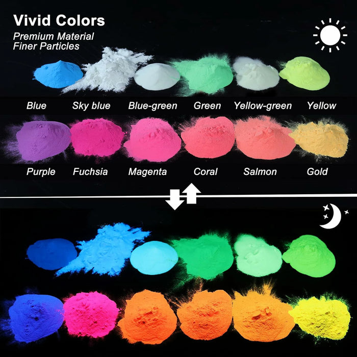 Glow in The Dark Pigment Powder