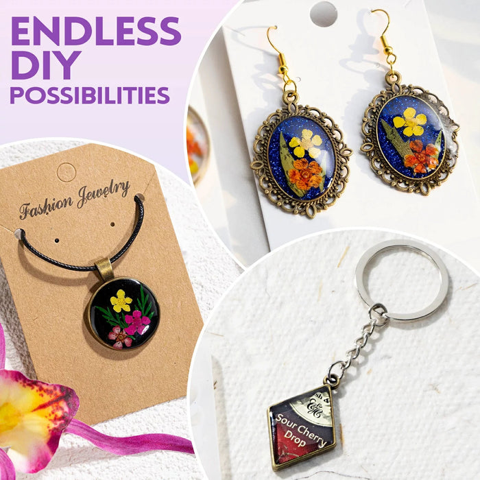 UV Resin Kit with Light, Keychain, Jewelry Making Kit