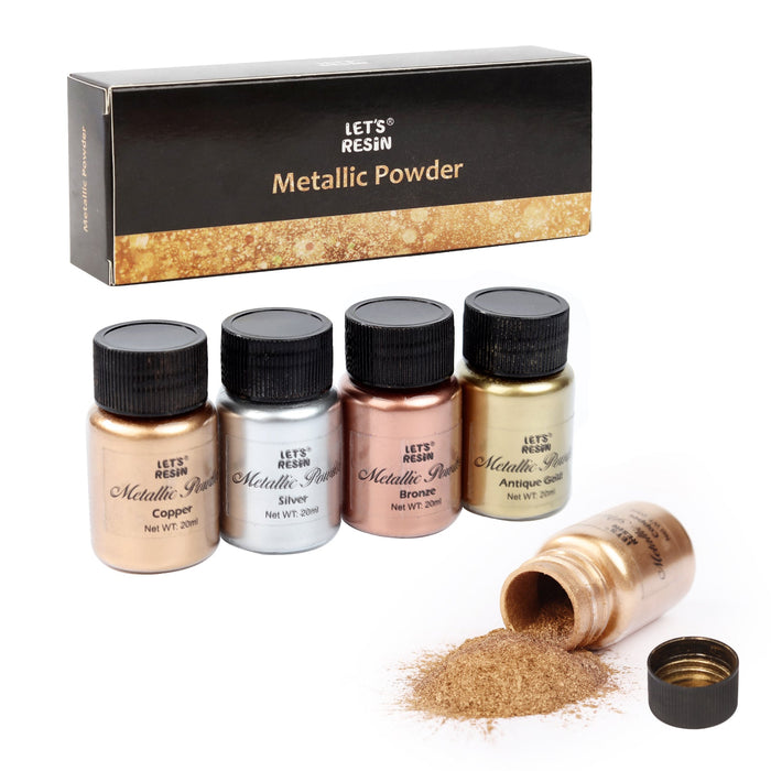 Metallic Pigment Powder - 5 Colors/Each 20ml