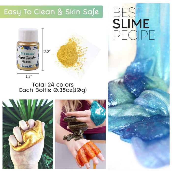 Luster White Mica Pearl Powder 3.5oz Cosmetic Grade Resin Soap Slime Makeup  Art